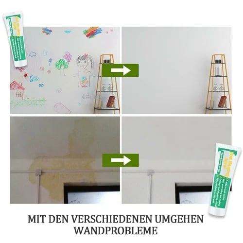 🛠️🧱Enduit de Rebouchage Universel🏠Comble Fissures, Non Toxique, Séchage Rapide, Peinturable (Blanc)