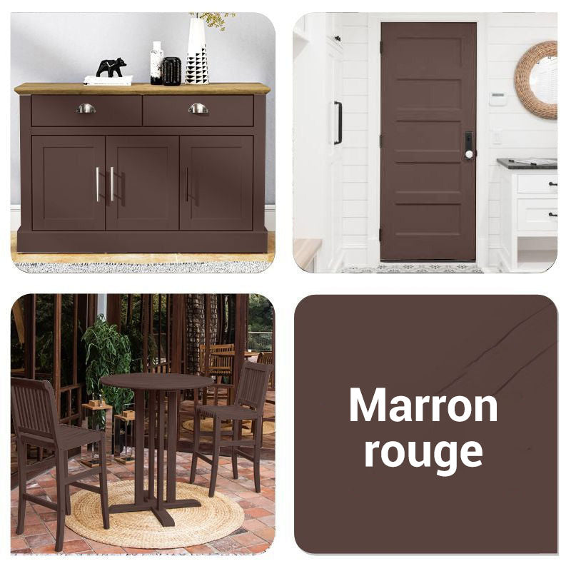 👍🍃Peinture de réparation et de rénovation de meubles en bois écologique, sans odeur, à base d'eau