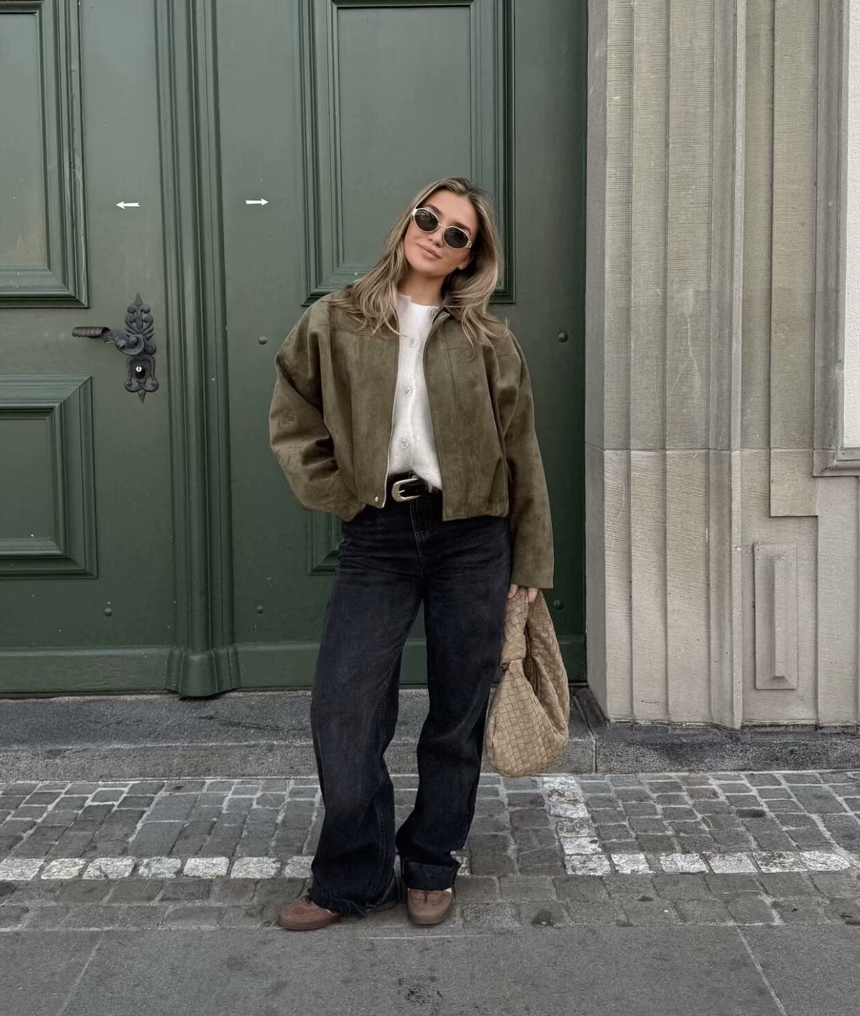🔥 DERNIER JOUR DE PROMOTION - 50 % DE RÉDUCTION 🔥 Veste courte militaire tendance pour femme