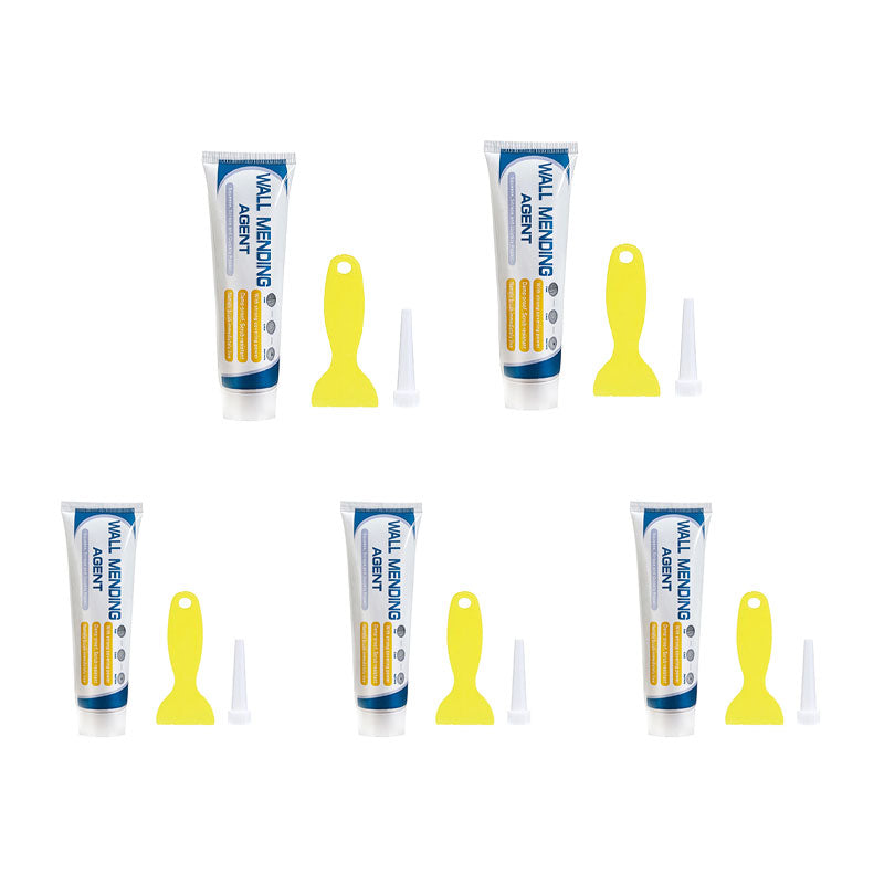 🛠️🏠Kit de réparation de cloisons sèches efficace – Réparez vos murs en quelques minutes ! Kit tout-en-un avec grattoir pour fissures et trous.