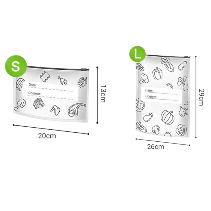 🔥Best-seller mondial🍗 Offre à durée limitée ! Achetez-en 3, obtenez-en 2 gratuits🥦Sacs de conservation refermables en aluminium réutilisables