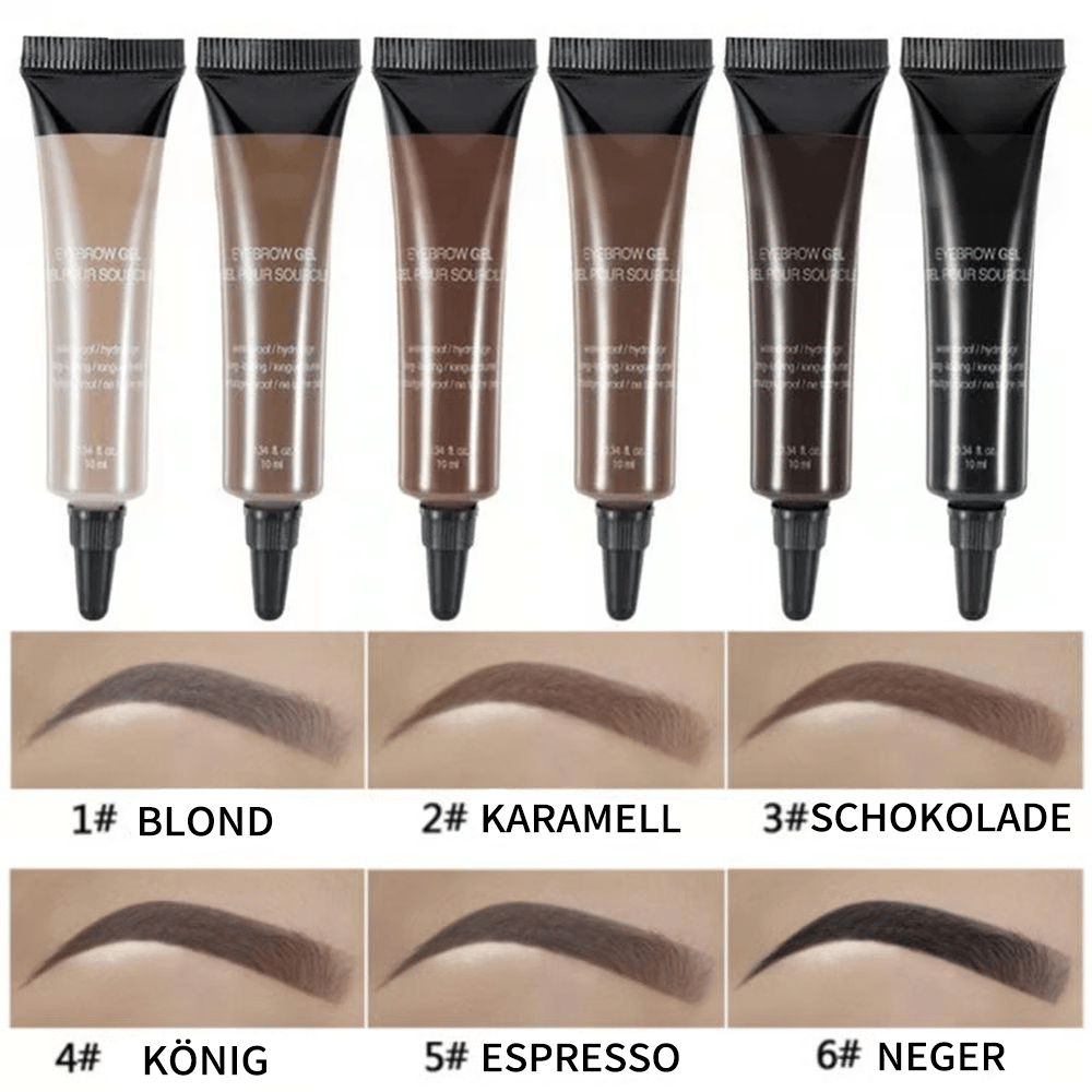 🔥 Achetez 1, obtenez 1 GRATUITEMENT:SEULEMENT 9,99 €  ! 🔥 Gel teinture pour sourcils longue tenue – Waterproof, 24h & naturel 🥰💄