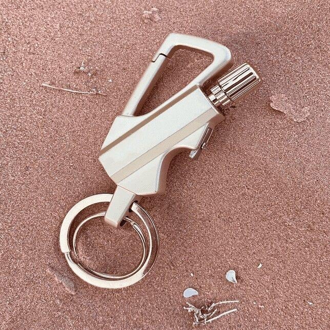 ✨ 50 % DE RÉDUCTION MAINTENANT ! ✨Porte-clés briquet à silex