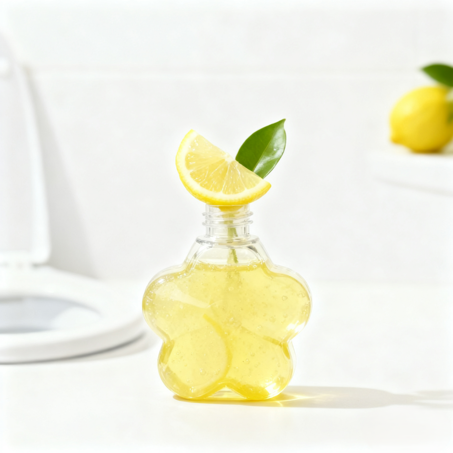 🔥Gel nettoyant pour toilettes Fleur aromatique Désodorisant Désinfectant