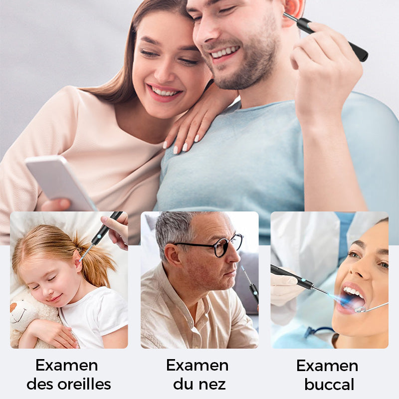 Outil Électrique Visualisé d'Élimination du Cérumen