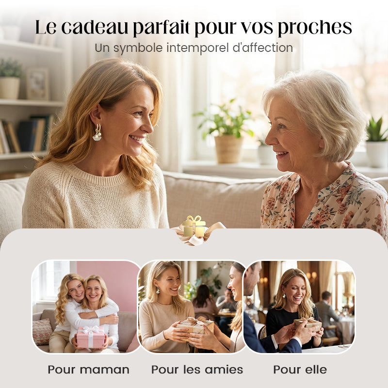 Boucles d'oreilles délicates en forme de feuille de ginkgo pour femmes