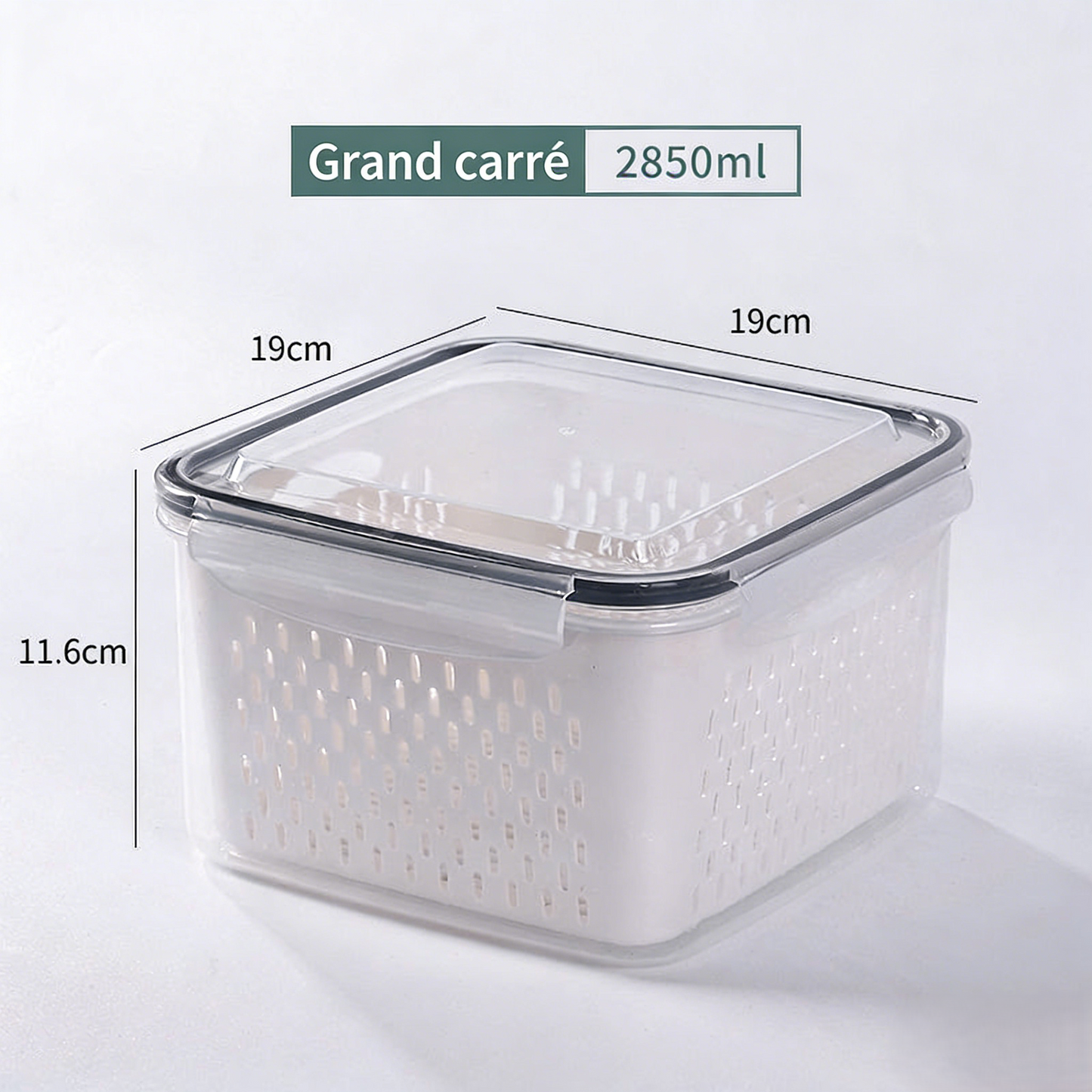 [Cadeau pratique] Conteneur de stockage de fruits et légumes frais