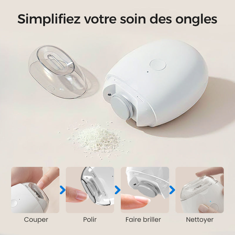 🎄 Offres Spéciales pour Noël 🎄 Lime à ongles automatique universelle pour adultes et enfants