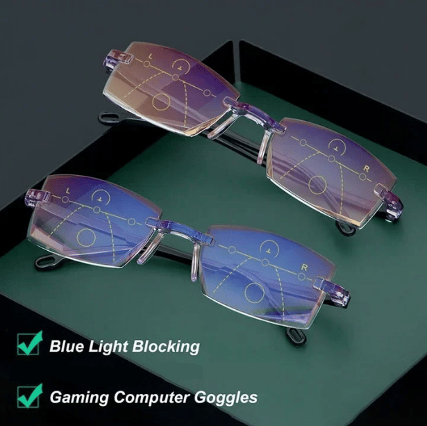🔥Lunettes de sport, ultra-légères, anti-lumière bleue, pour la presbytie✨