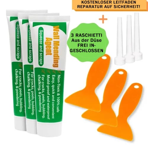 🛠️🧱Enduit de Rebouchage Universel🏠Comble Fissures, Non Toxique, Séchage Rapide, Peinturable (Blanc)