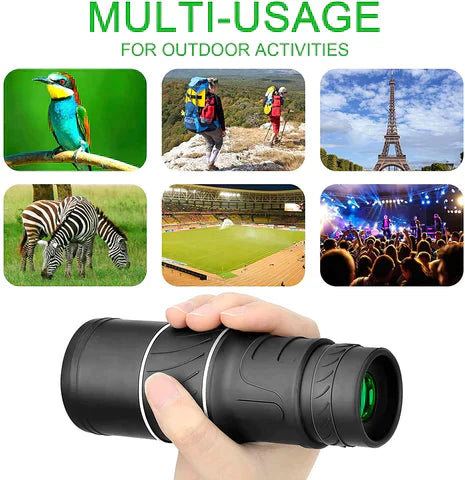 ✨Voyez l'invisible✨Télescope monoculaire bifocal avec zoom optique 16X52🔭