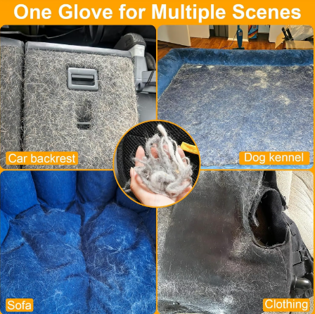 ✨️ Gants antistatiques pour l'épilation des animaux de compagnie