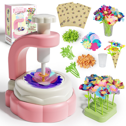 🔥Dernier jour de soldes 50 % DE RÉDUCTION🔥Bouquets de fleurs en tissu Jouets - Créez votre bouquet de fleurs,  Activité éducative Cadeaux d'anniversaire pour enfants d'âge préscolaire