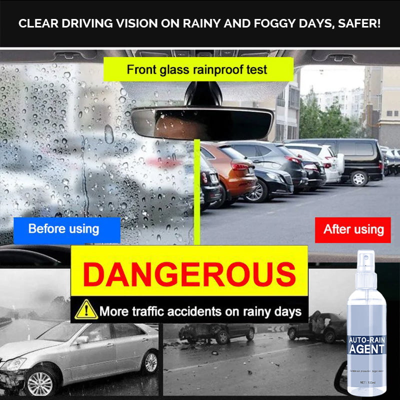 🎁Durée limitée 71% de réduction💥Agent anti-buée anti-pluie pour vitres de voiture