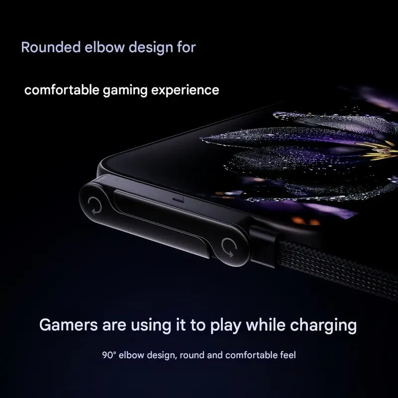 Câble de charge rapide tressé 2 en 1 avec support de téléphone intégré