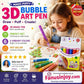 🎄 ACHETEZ-EN 3, PAYEZ-EN 2 🖊️ Stylos Bubble Popcorn 3D — Dessins Gonflés Magiques