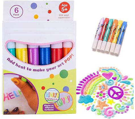 🎄 ACHETEZ-EN 3, PAYEZ-EN 2 🖊️ Stylos Bubble Popcorn 3D — Dessins Gonflés Magiques