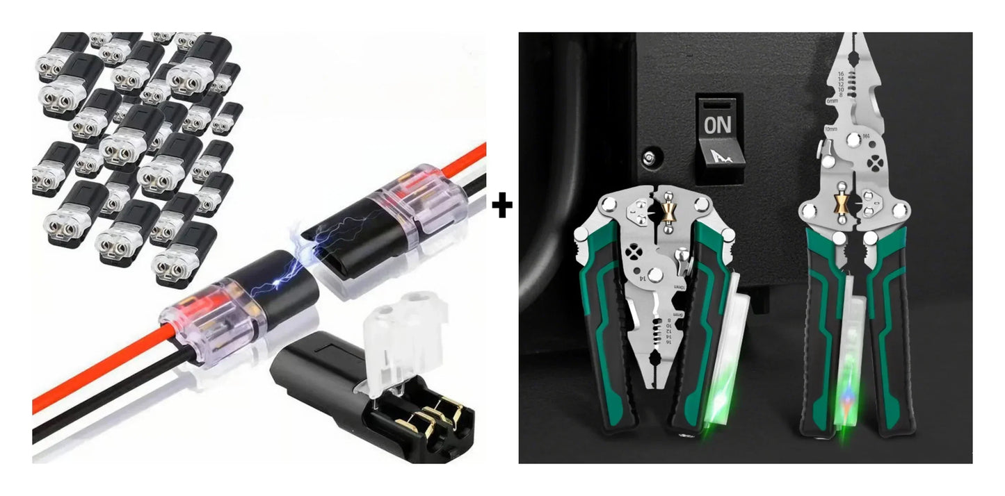 🏆 PLUS DE 88 000 VENDUS! ⚡ Connecteurs rapides filaires verrouillés ignifuges