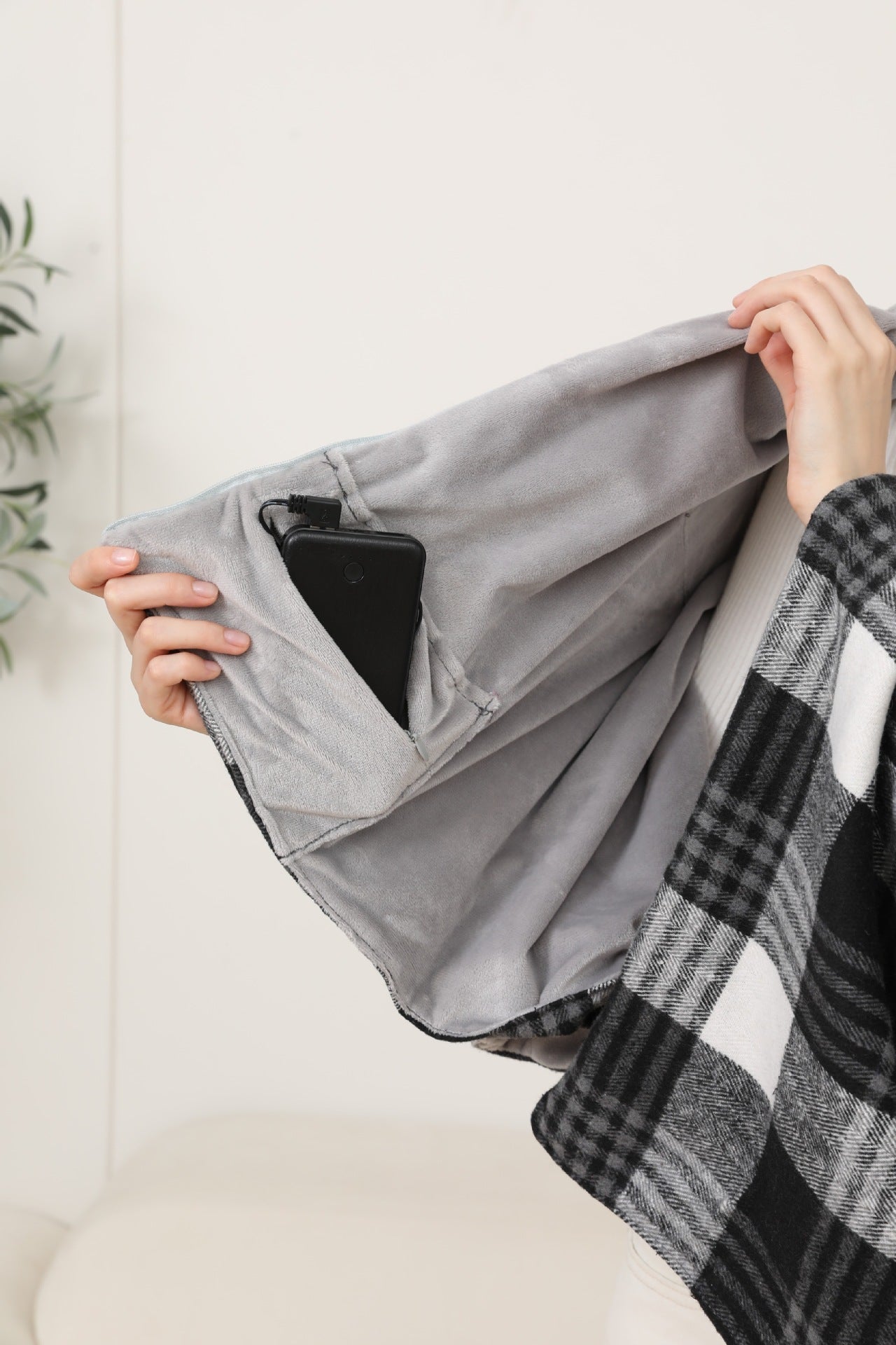 🎄 Offres Spéciales pour Noël 🎄Écharpe chauffante nouvelle génération - Couverture chauffante multifonction à régulation intelligente - Version épurée avec chauffage USB