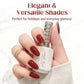 ❤Simple et facile à réaliser, vous pouvez créer votre propre nail art❤Vernis gel scintillant effet œil de chat
