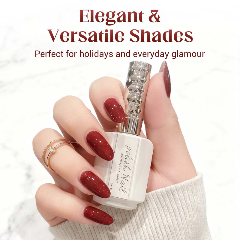 ❤Simple et facile à réaliser, vous pouvez créer votre propre nail art❤Vernis gel scintillant effet œil de chat