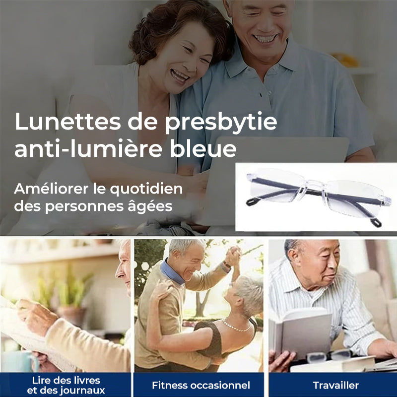 Lunettes de lecture à zoom automatique