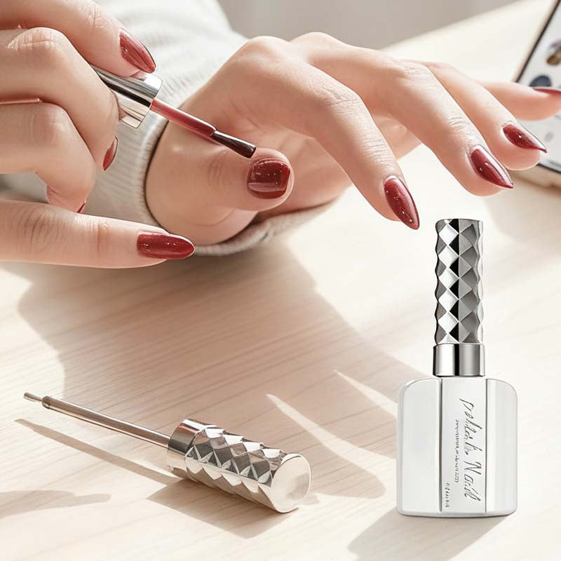 ❤Simple et facile à réaliser, vous pouvez créer votre propre nail art❤Vernis gel scintillant effet œil de chat