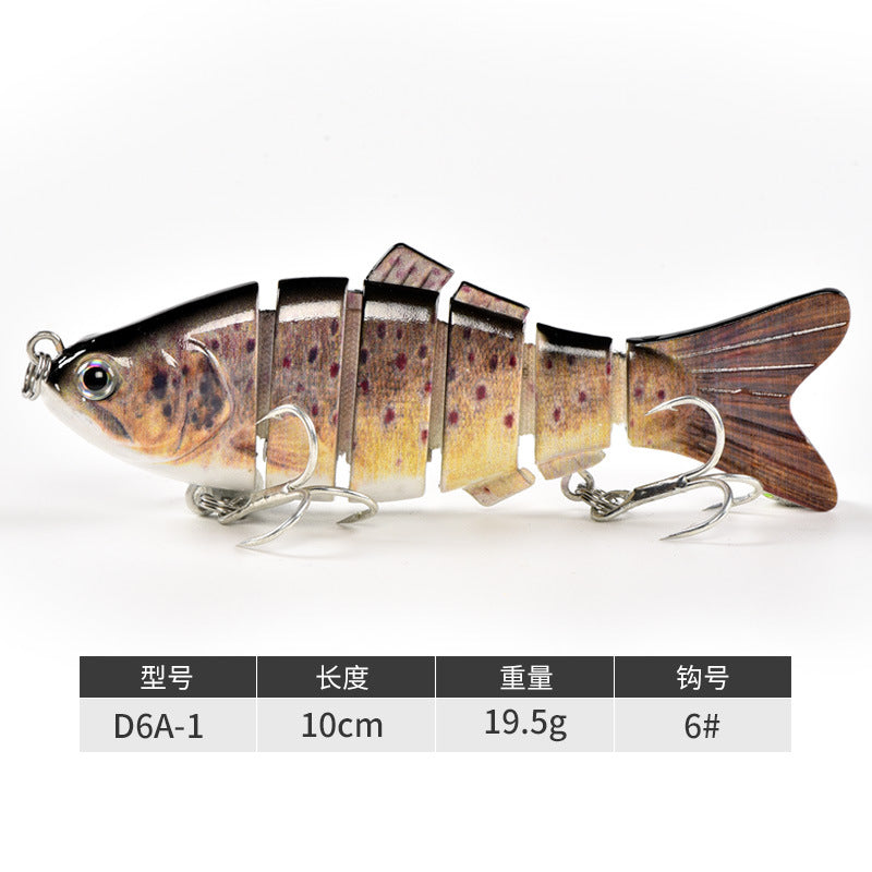 🎣Vente limitée : 50 % de réduction ⏰Leurre de pêche coulant multi-articulé ultra-réaliste