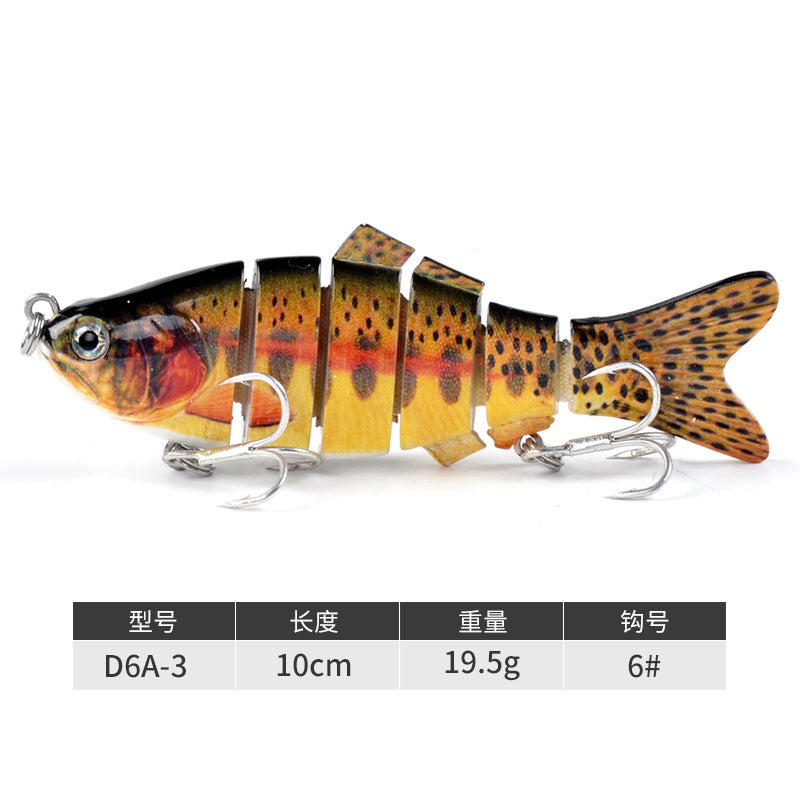 🎣Vente limitée : 50 % de réduction ⏰Leurre de pêche coulant multi-articulé ultra-réaliste