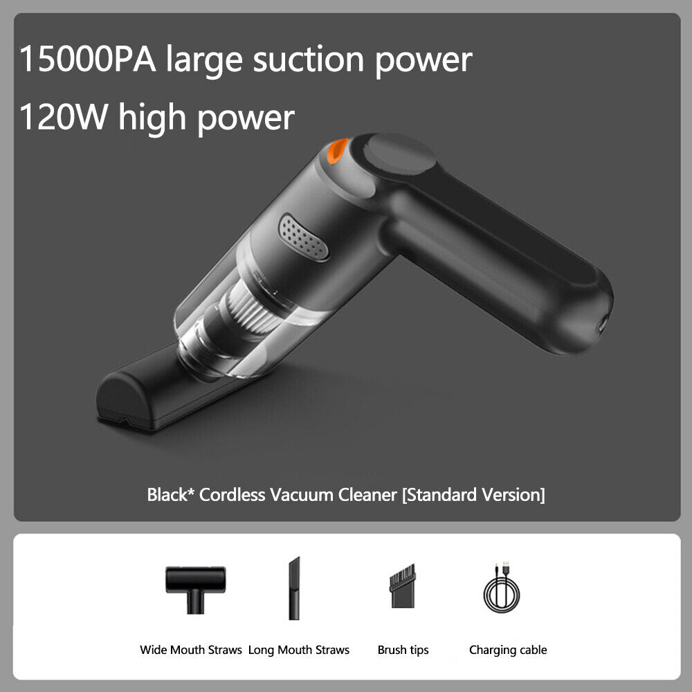 🚗Aspirateur voiture sans fil 10000Pa avec batterie 4000mAh et filtre lavable 💨✨