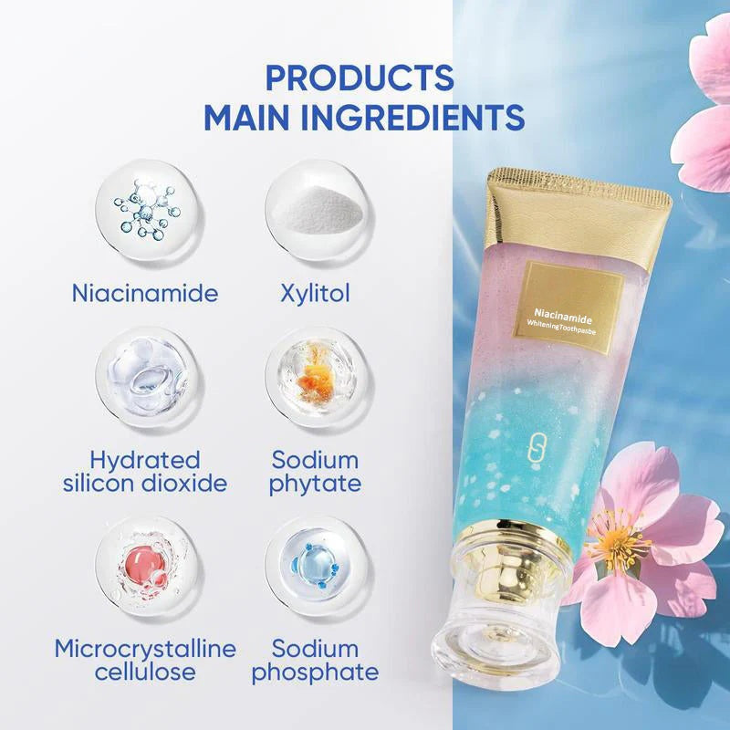 🔥🦷Dentifrice blanchissant à la niacinamide