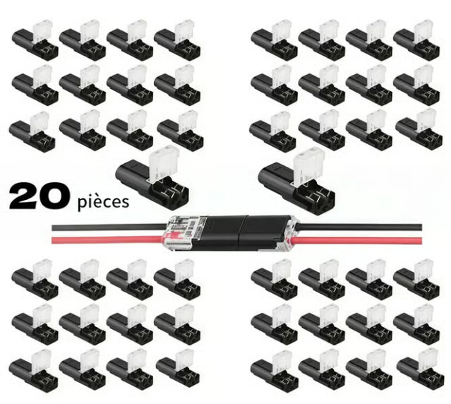 🏆 PLUS DE 88 000 VENDUS! ⚡ Connecteurs rapides filaires verrouillés ignifuges