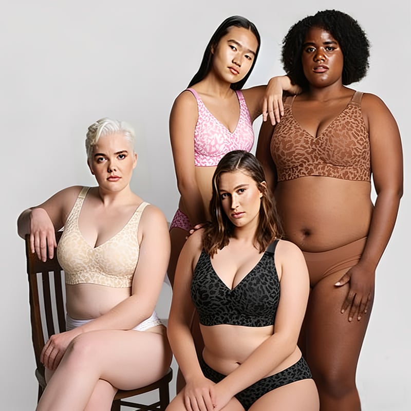 🏆DERNIER JOUR DE VENTE : 49 % DE RÉDUCTION 🔥Soutien-gorge en gelée imprimé léopard ultra-raffermissant | Soutiens-gorge sans armatures pour femmes 👍Fini l’affaissement de la poitrine