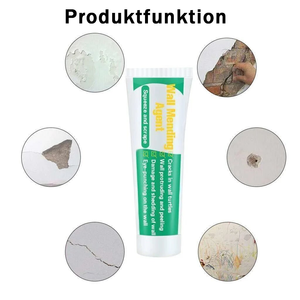 🛠️🧱Enduit de Rebouchage Universel🏠Comble Fissures, Non Toxique, Séchage Rapide, Peinturable (Blanc)