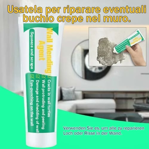 🛠️🧱Enduit de Rebouchage Universel🏠Comble Fissures, Non Toxique, Séchage Rapide, Peinturable (Blanc)