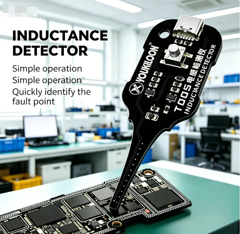 🥳PROMOTION EXCEPTIONNELLE 2026🥳💞Plus de 50 000 unités vendues !💡⚙️ 50 % de réduction ! Testeur d'inductance en circuit : simplicité d'utilisation, indicateur clair. Diagnostic rapide et sans contact. Indispensable pour la réparation électronique. 📟🕊️