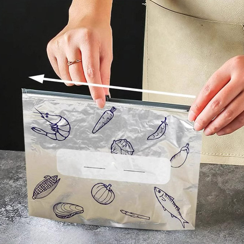 🔥Best-seller mondial🍗 Offre à durée limitée ! Achetez-en 3, obtenez-en 2 gratuits🥦Sacs de conservation refermables en aluminium réutilisables
