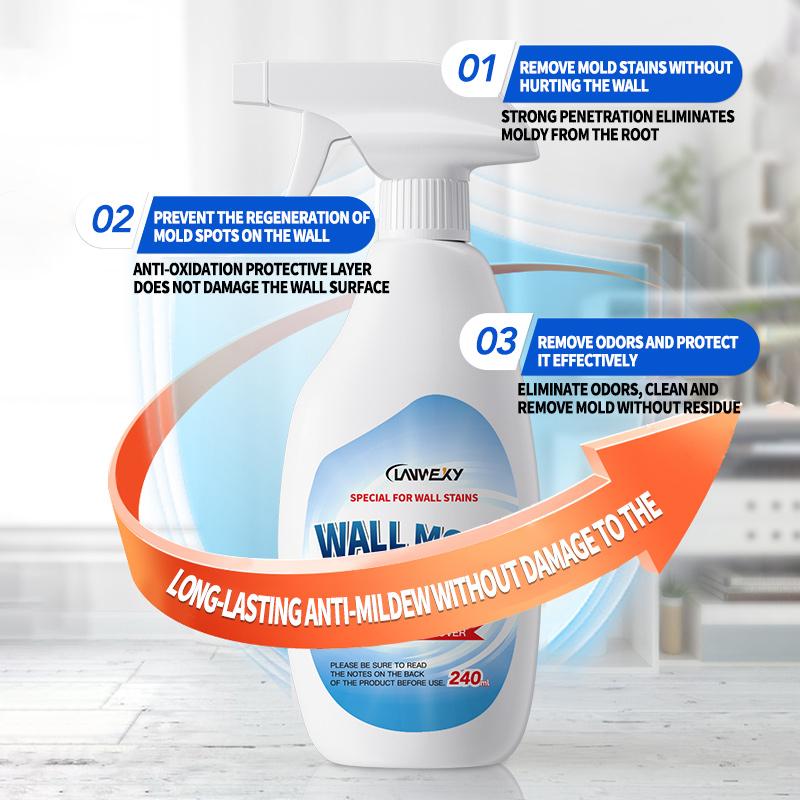 🔥 ACHETEZ-EN 2, OBTENEZ-EN 1 GRATUITEMENT ! ✨ Spray anti-moisissure Lanwexy - 💎Élimine les moisissures tenaces en quelques minutes, empêche leur réapparition sur les carreaux et les surfaces 🚿🧼