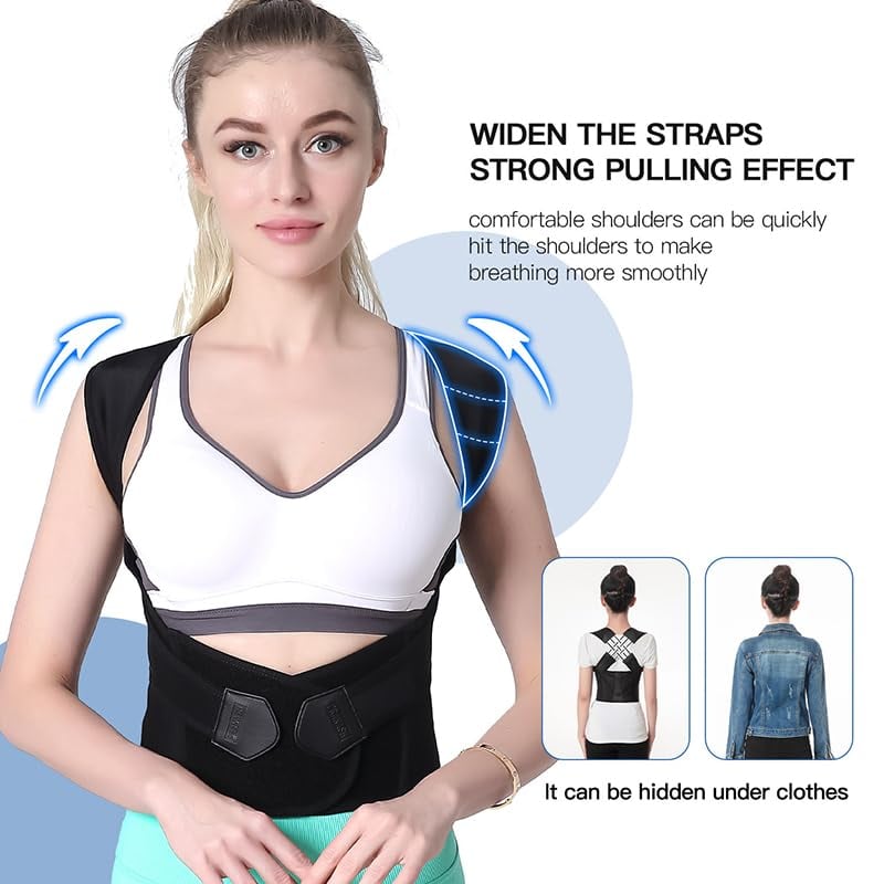 Correcteur de posture pour le dos et les épaules