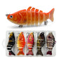 🎣Vente limitée : 50 % de réduction ⏰Leurre de pêche coulant multi-articulé ultra-réaliste