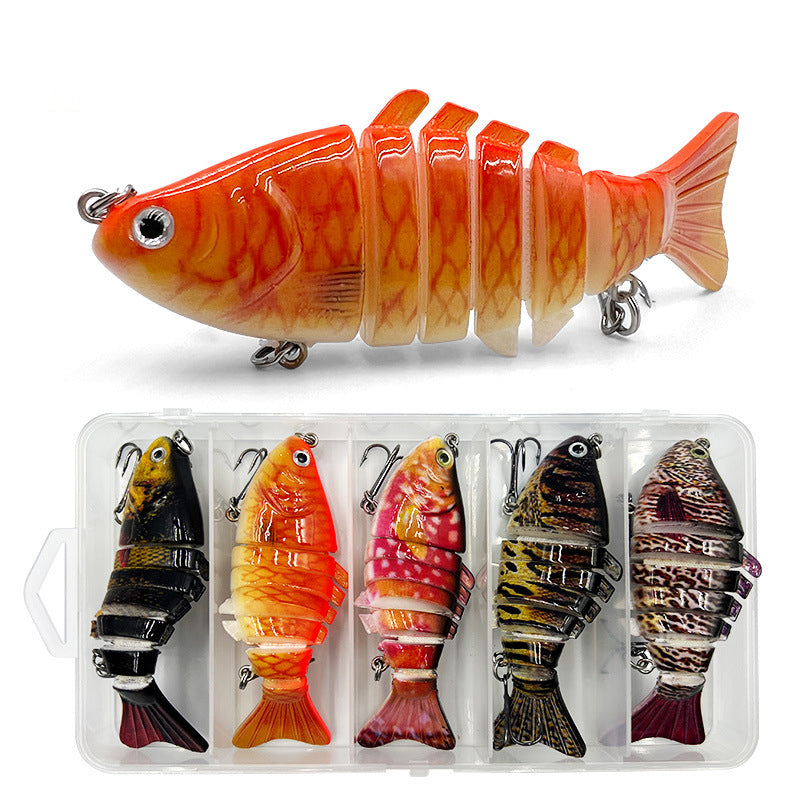 🎣Vente limitée : 50 % de réduction ⏰Leurre de pêche coulant multi-articulé ultra-réaliste
