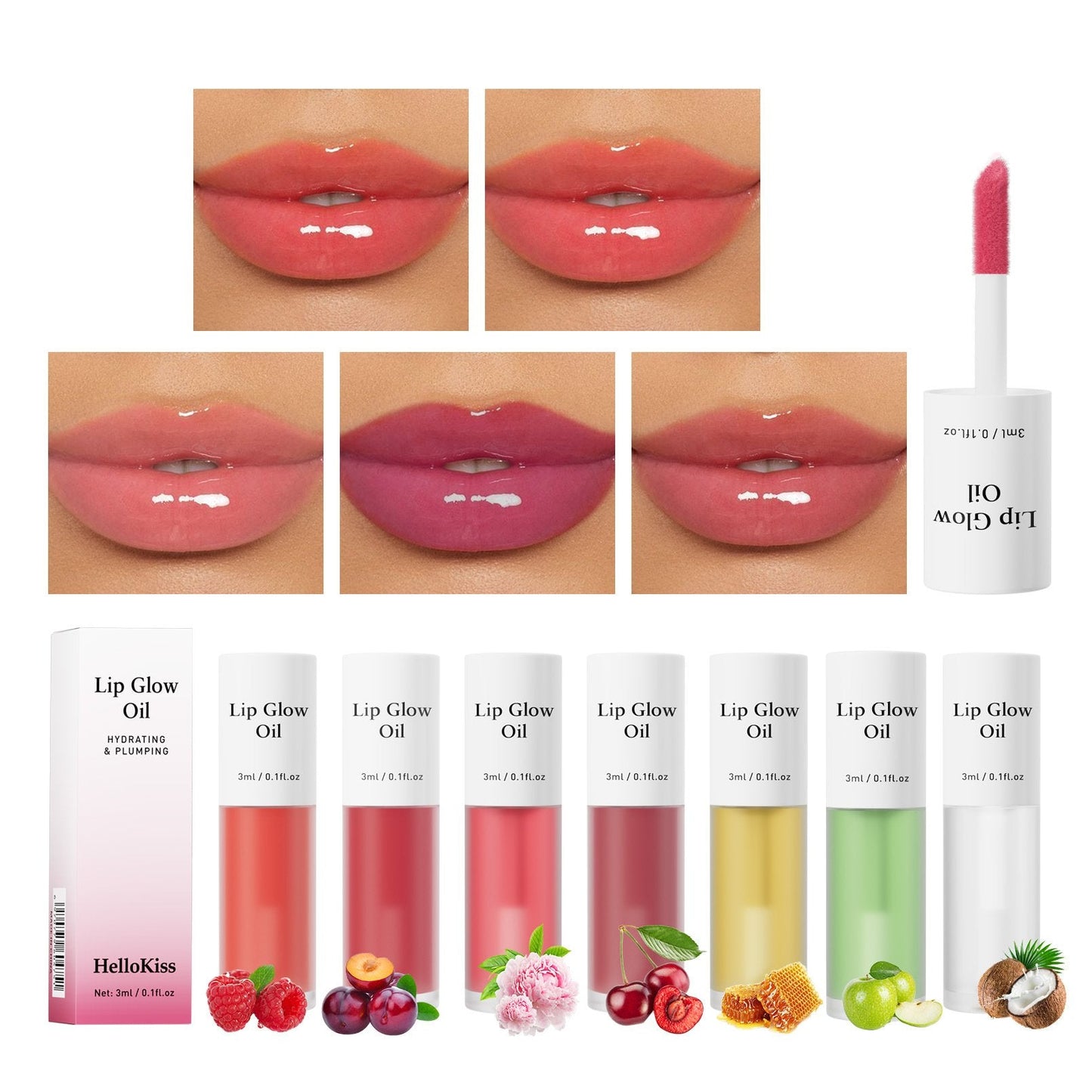 ✨ DERNIER JOUR - ACHETEZ-EN 1 ET OBTENEZ-EN 1 GRATUITEMENT 👑Huile hydratante coréenne pour les lèvres