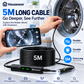 🔎 Caméra endoscopique « plug-and-play » – compatible avec Android, iPhone et iPad pour une connexion directe