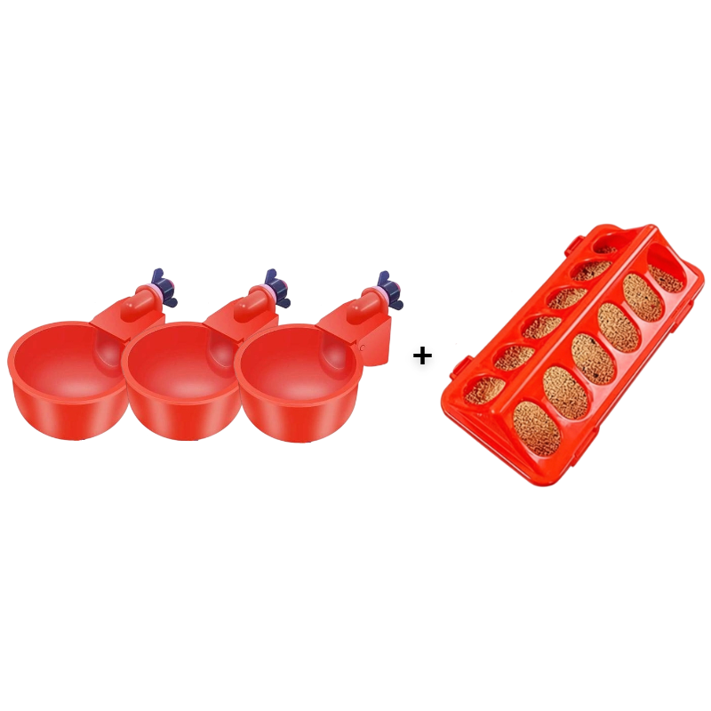 ✨Gobelets automatiques pour volailles avec filetage de 5/16 pouces