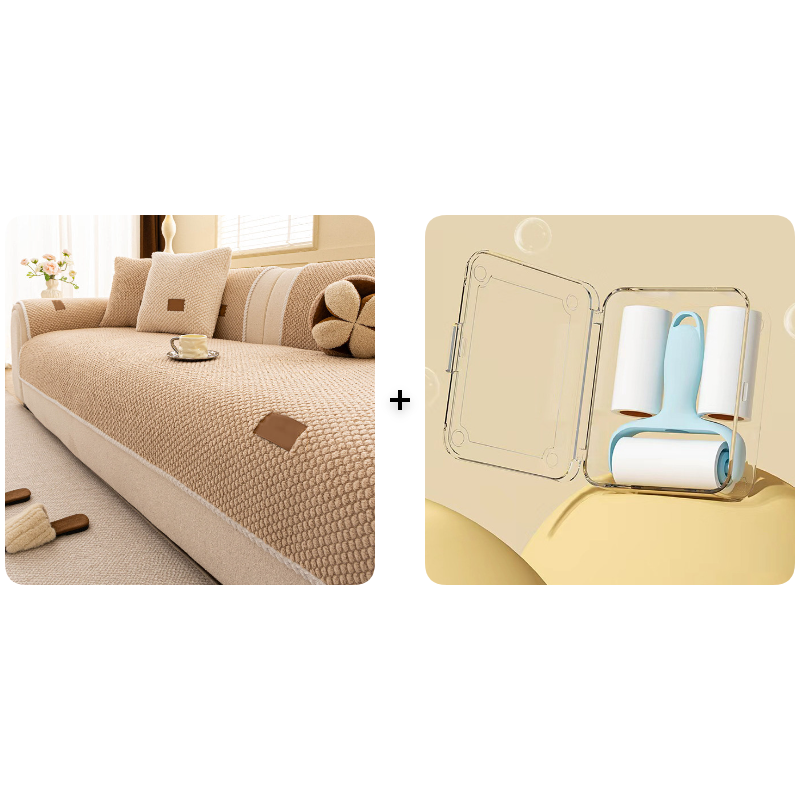 📢📢50% DE RÉDUCTION !! ⏰ Housse canapé anti‑griffes – Ultra‑douce, lavable & résistante – Gris/Blanc/Marron ✨