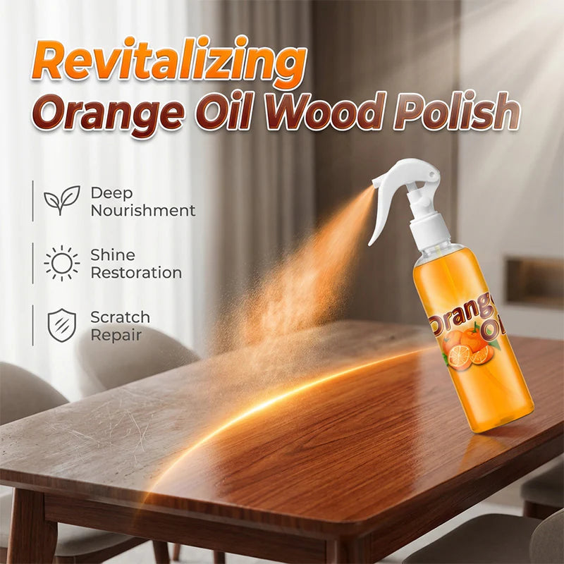 ® Spray pour parquets à la cire d'abeille ScratchErase – Nettoie, redonne de l'éclat et élimine les rayures