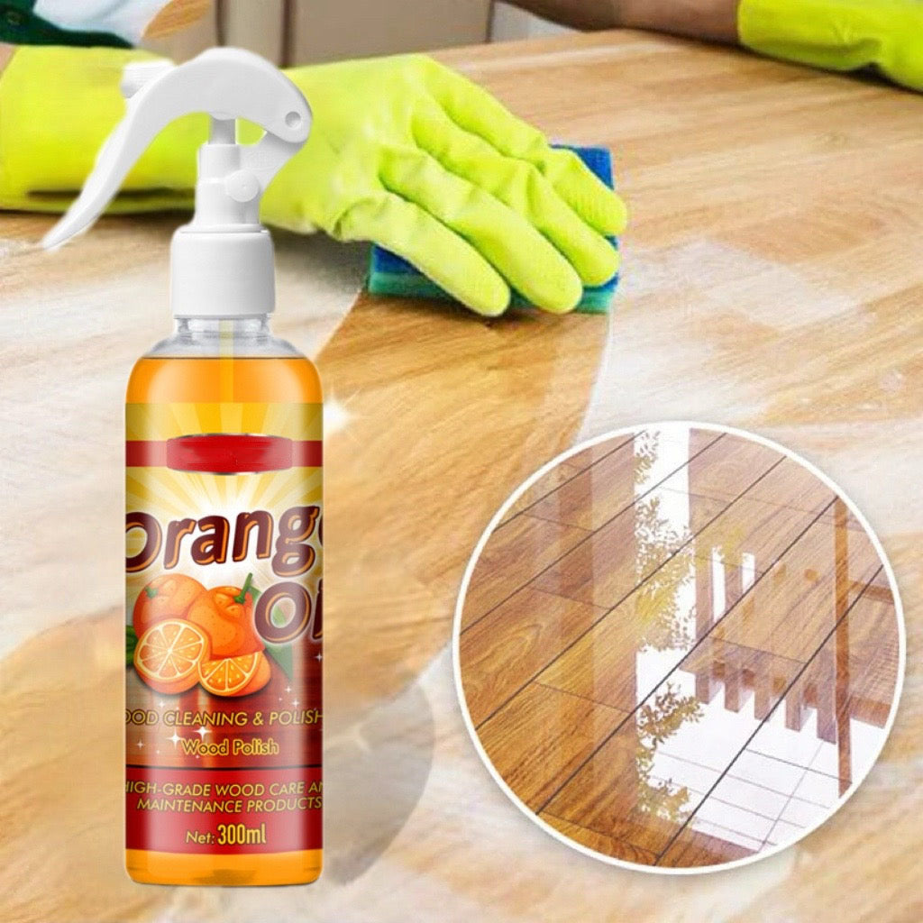 ® Spray pour parquets à la cire d'abeille ScratchErase – Nettoie, redonne de l'éclat et élimine les rayures