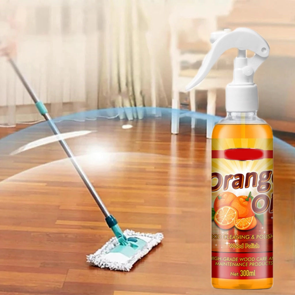 ® Spray pour parquets à la cire d'abeille ScratchErase – Nettoie, redonne de l'éclat et élimine les rayures