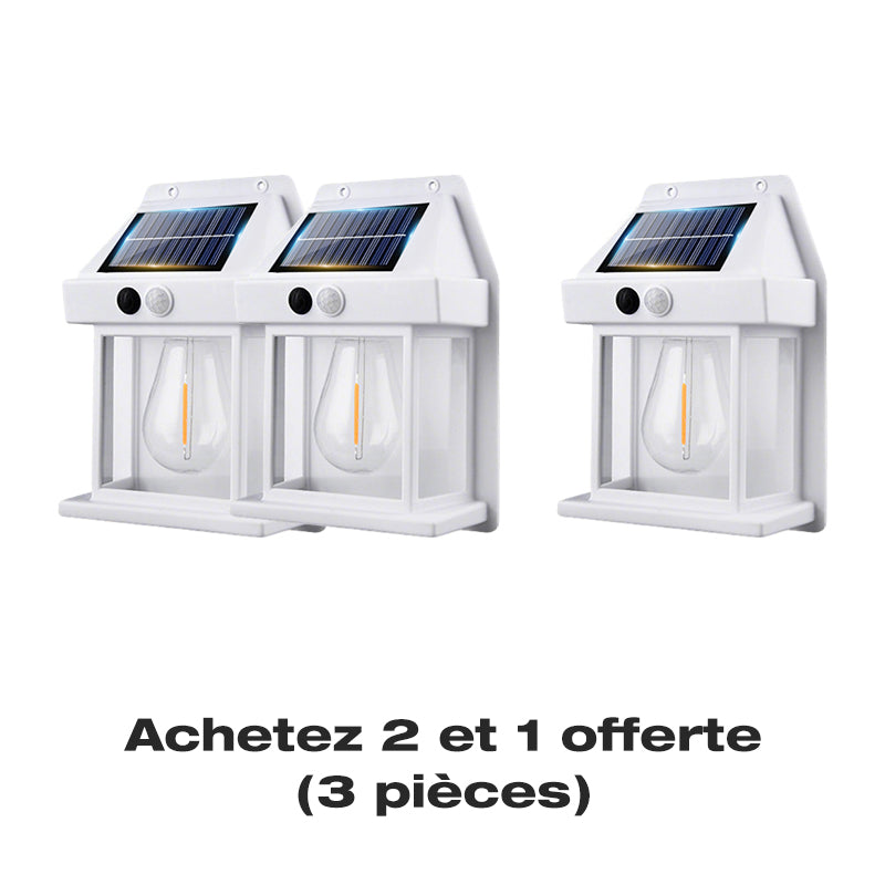 🔥VENTE LIMITÉE 50 % DE RÉDUCTION🔥Applique murale solaire à détecteur de mouvement en tungstène
