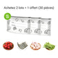 🔥Best-seller mondial🍗 Offre à durée limitée ! Achetez-en 3, obtenez-en 2 gratuits🥦Sacs de conservation refermables en aluminium réutilisables
